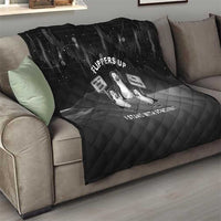 Funny Penguin Resist Quilt Flippers Up I Stand With Penguins