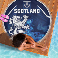 Scotland Rugby Beach Blanket Go Scottish Thistle Unique Style