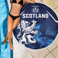 Scotland Rugby Beach Blanket Go Scottish Thistle Unique Style