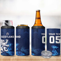 Scotland Rugby Custom 4 in 1 Can Cooler Tumbler Go Scottish Thistle Unique Style