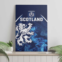 Scotland Rugby Canvas Wall Art Go Scottish Thistle Unique Style