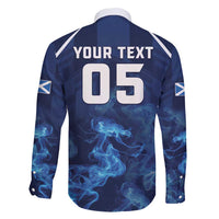 Scotland Rugby Custom Family Matching Short Sleeve Bodycon Dress and Hawaiian Shirt Go Scottish Thistle Unique Style