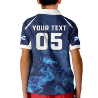 Scotland Rugby Custom Kid Polo Shirt Go Scottish Thistle Unique Style