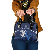 Scotland Rugby Shoulder Handbag Go Scottish Thistle Unique Style