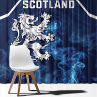 Scotland Rugby Window Curtain Go Scottish Thistle Unique Style