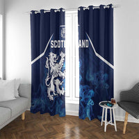 Scotland Rugby Window Curtain Go Scottish Thistle Unique Style