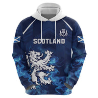 Scotland Rugby Custom Zip Hoodie Go Scottish Thistle Unique Style