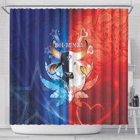 Brazil Folklore Festival Shower Curtain Boi Bumba - Wonder Print Shop
