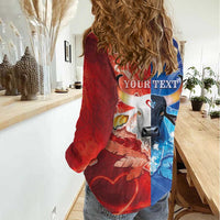 Personalized Brazil Folklore Festival Women Casual Shirt Boi Bumba - Wonder Print Shop