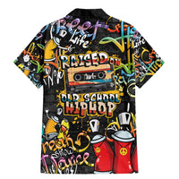 Raised On Hip Hop Family Matching Mermaid Dress and Hawaiian Shirt Graffiti Art Style - Wonder Print Shop