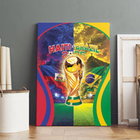 Brazil Haiti 2026 World Football Canvas Wall Art Go For Glory
