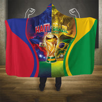 Brazil Haiti 2026 World Football Hooded Blanket Go For Glory