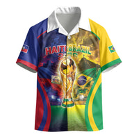 Custom Brazil Haiti 2026 World Football Kid Hawaiian Shirt Go For Glory