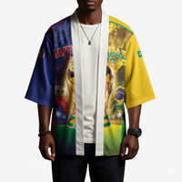 Custom Brazil Haiti 2026 World Football Kimono Go For Glory