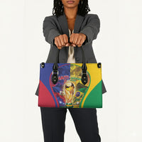 Brazil Haiti 2026 World Football Leather Bag Go For Glory