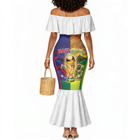 Custom Brazil Haiti 2026 World Football Mermaid Dress Go For Glory