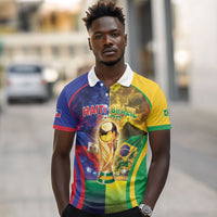 Custom Brazil Haiti 2026 World Football Polo Shirt Go For Glory