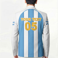 Custom World Football 2026 Argentina Blazer Vamos La Albiceleste