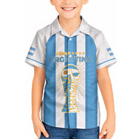 Custom World Football 2026 Argentina Hawaiian Shirt Vamos La Albiceleste