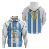 Custom World Football 2026 Argentina Hoodie Vamos La Albiceleste