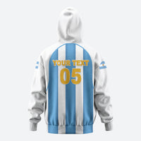 Custom World Football 2026 Argentina Hoodie Vamos La Albiceleste