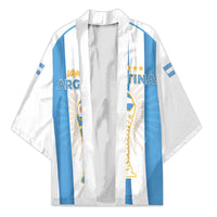 Custom World Football 2026 Argentina Kimono Vamos La Albiceleste