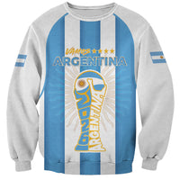 Custom World Football 2026 Argentina Sweatshirt Vamos La Albiceleste