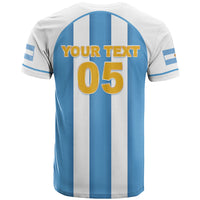 Custom World Football 2026 Argentina T Shirt Vamos La Albiceleste