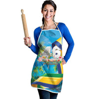 Saint Vincent And The Grenadines Apron 46 Years Of Independence - Wonder Print Shop