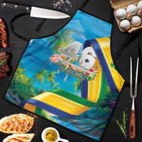 Saint Vincent And The Grenadines Apron 46 Years Of Independence - Wonder Print Shop