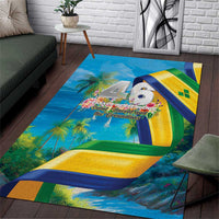 Saint Vincent And The Grenadines Area Rug 46 Years Of Independence - Wonder Print Shop