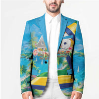 Saint Vincent And The Grenadines Blazer 46 Years Of Independence - Wonder Print Shop