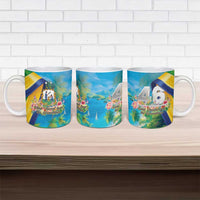 Saint Vincent And The Grenadines Ceramic Mug 46 Years Of Independence - Wonder Print Shop