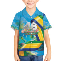 Saint Vincent And The Grenadines Hawaiian Shirt 46 Years Of Independence - Wonder Print Shop