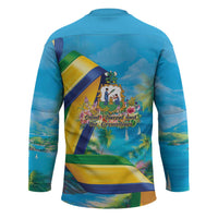 Saint Vincent And The Grenadines Hockey Jersey 46 Years Of Independence - Wonder Print Shop