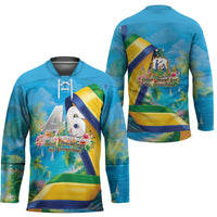 Saint Vincent And The Grenadines Hockey Jersey 46 Years Of Independence - Wonder Print Shop