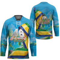 Saint Vincent And The Grenadines Hockey Jersey 46 Years Of Independence - Wonder Print Shop