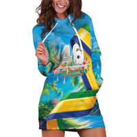 Saint Vincent And The Grenadines Hoodie Dress 46 Years Of Independence - Wonder Print Shop