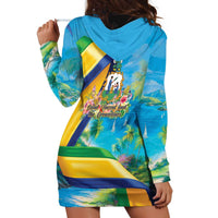 Saint Vincent And The Grenadines Hoodie Dress 46 Years Of Independence - Wonder Print Shop