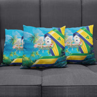Saint Vincent And The Grenadines Pillow Cover 46 Years Of Independence - Wonder Print Shop