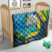 Saint Vincent And The Grenadines Quilt 46 Years Of Independence - Wonder Print Shop