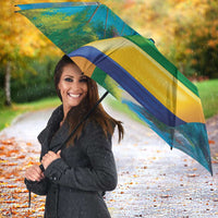 Saint Vincent And The Grenadines Umbrella 46 Years Of Independence - Wonder Print Shop