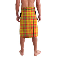 Dominica Creole Day Lavalava Coat Of Arms Madras Plaid Pattern