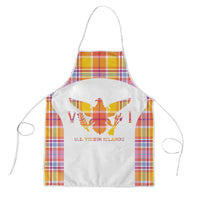 US Virgin Islands Apron Eagle Madras Pattern