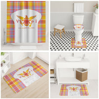 US Virgin Islands Bathroom Set Eagle Madras Pattern