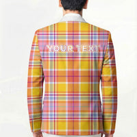 Personalized US Virgin Islands Blazer Eagle Madras Pattern