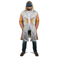 Personalized US Virgin Islands Cloak Eagle Madras Pattern