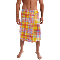 Personalized US Virgin Islands Lavalava Eagle Madras Pattern