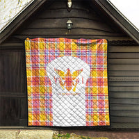 US Virgin Islands Quilt Eagle Madras Pattern