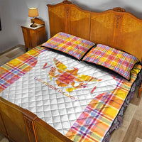 US Virgin Islands Quilt Bed Set Eagle Madras Pattern